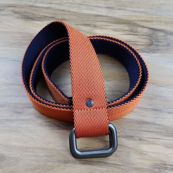 ?️Gap Orange & Blue Reversible Canvas Belt Large main image 6